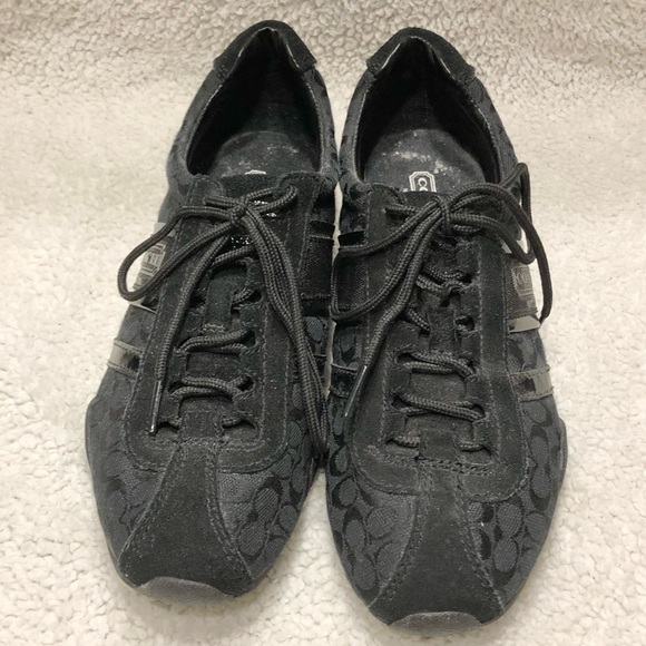 Coach Remonna Black Signature C Sneaker - Picture 4 of 9
